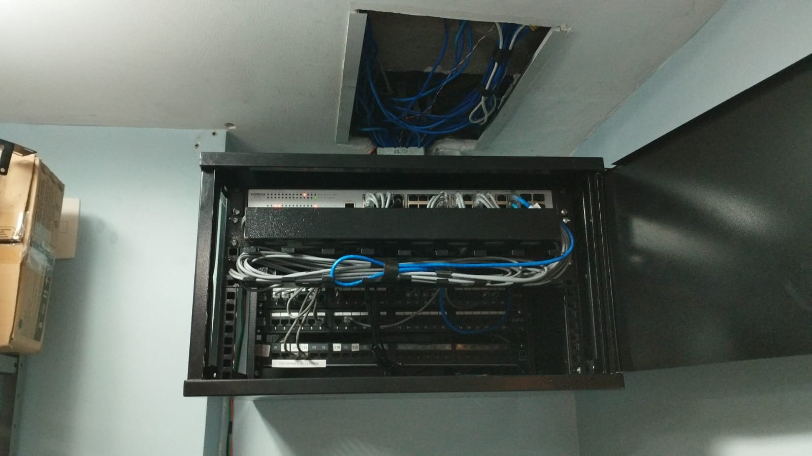 Projeto de redes e fibra óptica pela Bizu — foto 07