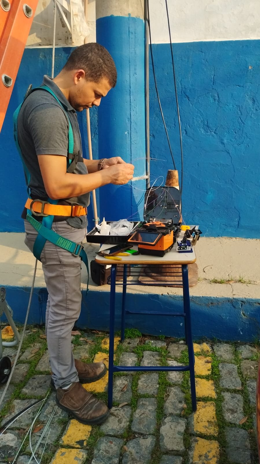 Fibra óptica e cabeamento estruturado